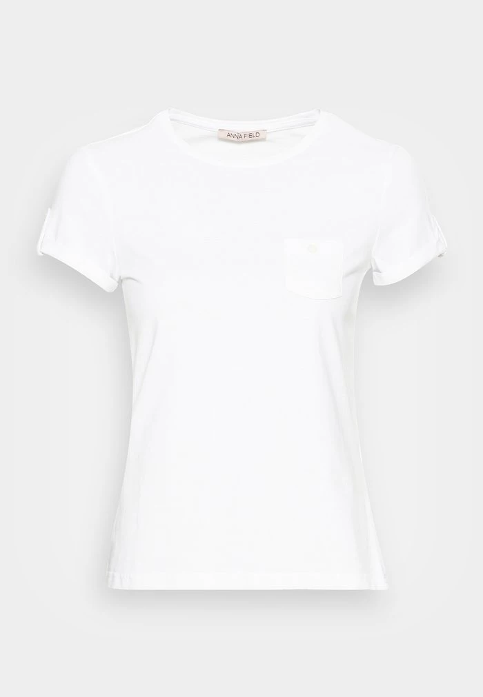 Top 10 β¨ Anna Field Basic T-shirt - White π₯° 4 Top 10 β¨ Anna Field Basic T-shirt - White π₯° - Image 4
