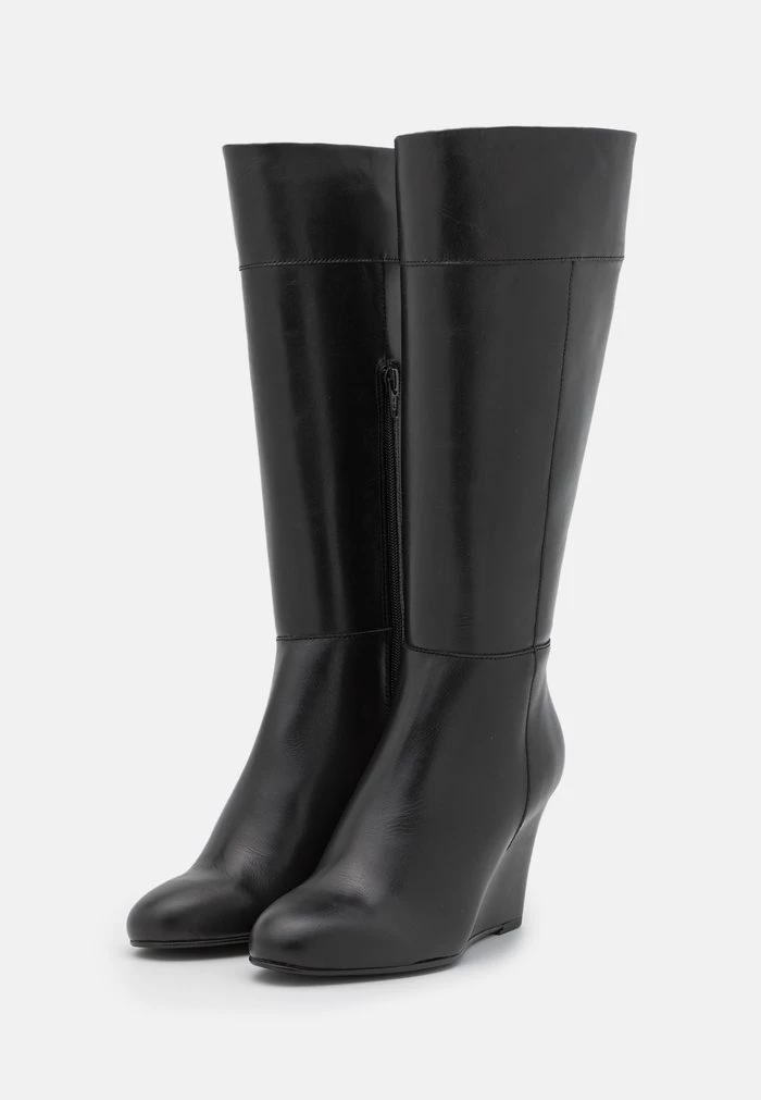 Promo π Anna Field LEATHER - Wedge Boots - Black π₯ 3 Promo π Anna Field LEATHER - Wedge Boots - Black π₯ - Image 3