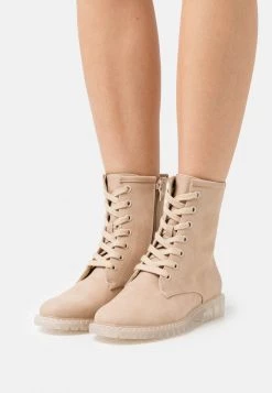 Flash Sale ❤️ Anna Field Lace-up Ankle Boots - Beige 👍