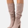 Best Pirce ⌛ Anna Field Platform Boots - Taupe ✨