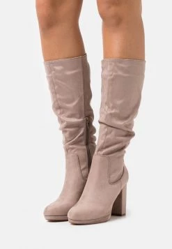 Best Pirce ⌛ Anna Field Platform Boots - Taupe ✨