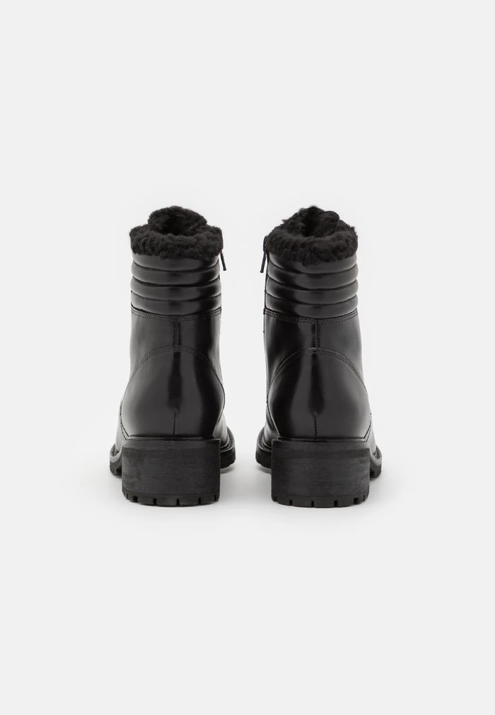 Outlet β Anna Field LEATHER - Lace-up Ankle Boots - Black π 4 Outlet β Anna Field LEATHER - Lace-up Ankle Boots - Black π - Image 4