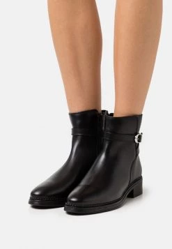 Budget 🔥 Anna Field LEATHER - Classic Ankle Boots - Black 😀