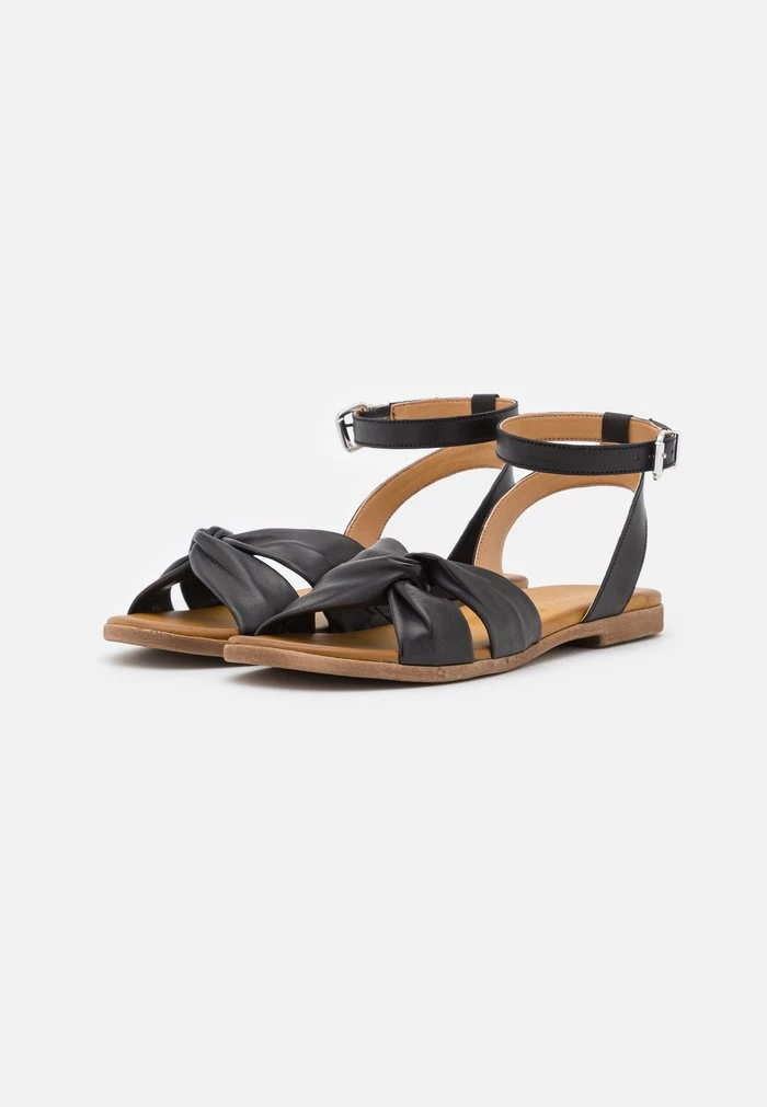Cheap 🌟 Anna Field LEATHER - Sandals - Black 🌟 4 Cheap 🌟 Anna Field LEATHER - Sandals - Black 🌟 - Image 4