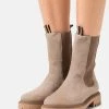 Buy ❤️ Anna Field LEATHER - Classic Ankle Boots - Beige ⌛