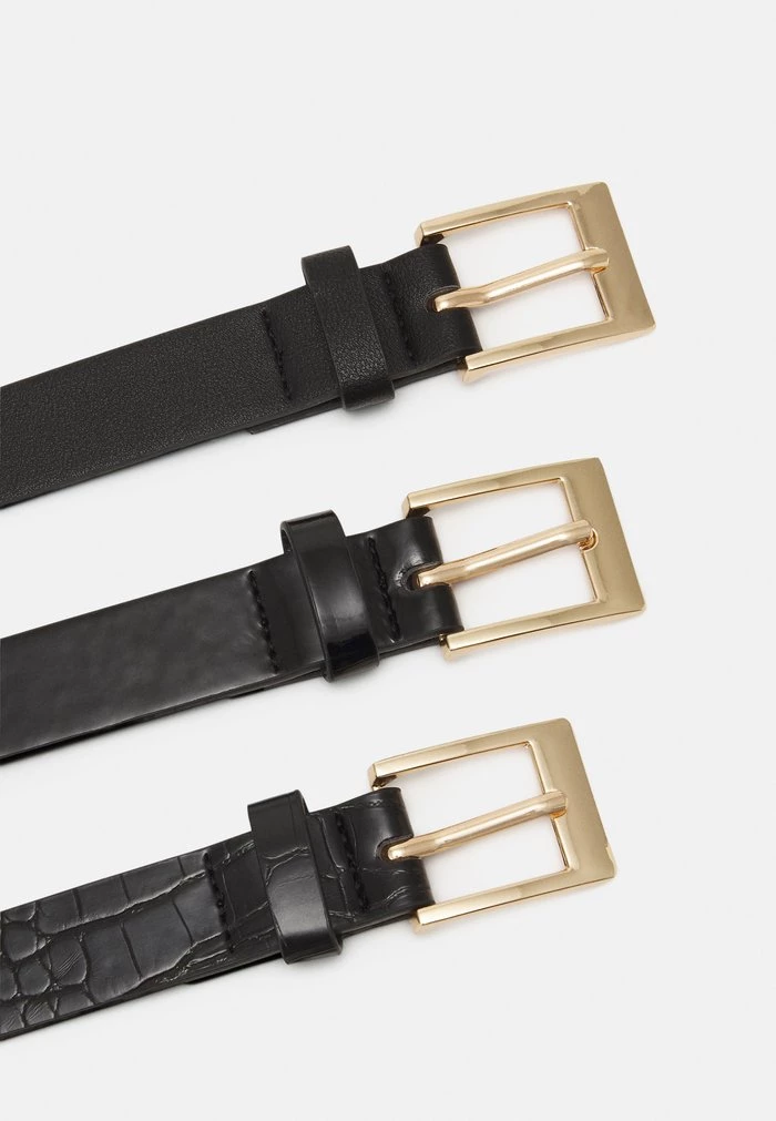 Top 10 π Anna Field 3 PACK - Belt - Black π 3 Top 10 π Anna Field 3 PACK - Belt - Black π - Image 3