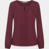Discount 🧨 Anna Field Long Sleeved Top - Bordeaux 💯