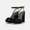 Cheap ✨ Anna Field LEATHER - High Heeled Sandals - Black 😍 -My Luxe Wardrobe Sales Store b6e13aa863fe4741a694f69eb7bd98be