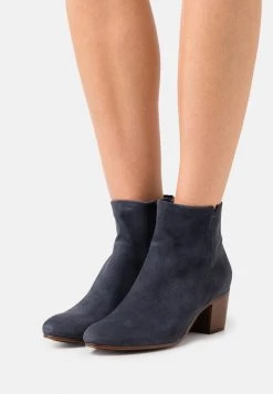 Deals ✔️ Anna Field LEATHER - Ankle Boots - Dark Blue ✔️