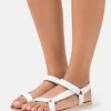 Best reviews of 👏 Anna Field LEATHER - Sandals - White ❤️