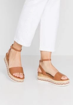 Best Pirce ⌛ Anna Field Platform Sandals - Cognac ✔️