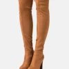 Buy 🛒 Anna Field Platform Boots - Cognac ✔️