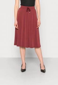 Discount ⭐ Anna Field Pleated Skirt - Dark Red 💯