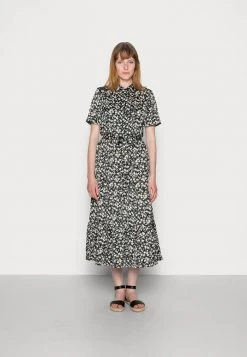 Deals โ๏ธ Anna Field WOVEN BLOUSE DRESS ๐ฅฐ - Shirt DRESS ๐ - Black/white โ