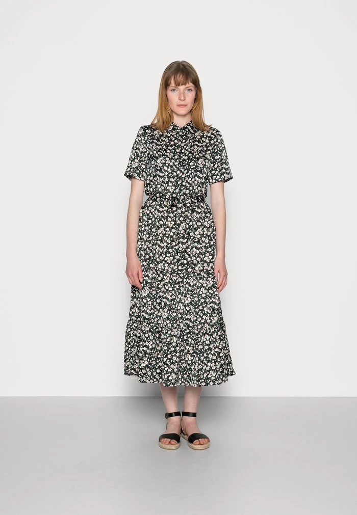 Deals ✔️ Anna Field WOVEN BLOUSE DRESS 🥰 - Shirt DRESS 🌟 - Black/white ⌛ 1 Deals ✔️ Anna Field WOVEN BLOUSE DRESS 🥰 - Shirt DRESS 🌟 - Black/white ⌛