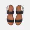 Promo 👏 Anna Field LEATHER - Sandals - Black 🎁 -My Luxe Wardrobe Sales Store b97d5ef150d24548beb448fb9182de9d