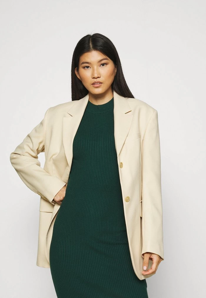 Best Pirce 🔥 Anna Field Jumper Dress ⭐ - Dark Green ⌛ 4 Best Pirce 🔥 Anna Field Jumper Dress ⭐ - Dark Green ⌛ - Image 4