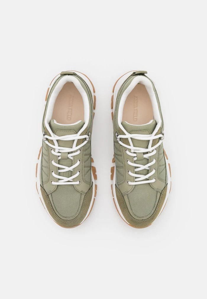 Budget ✔️ Anna Field LEATHER - Trainers - Light Green ✨ 6 Budget ✔️ Anna Field LEATHER - Trainers - Light Green ✨ - Image 6