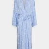 Buy ✔️ Anna Field LISHA LONG PRINTED ROBE - Dress 🛒 ing Gown - Blue Denim ✔️ -My Luxe Wardrobe Sales Store baab1d07d53f40e684f559776266f114