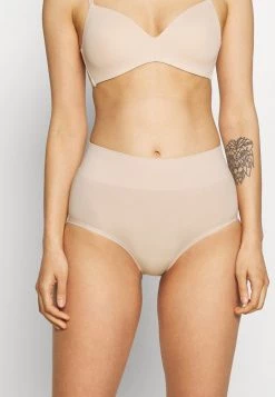 Coupon ✔️ Anna Field 2PP HIGH WAIST BRIEF - Briefs - Beige ⭐