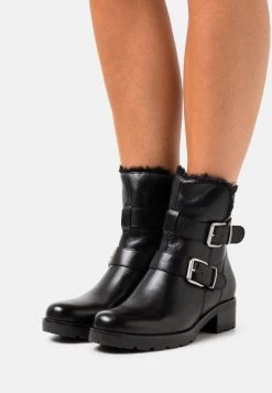 Coupon ✔️ Anna Field LEATHER - Platform Ankle Boots - Black 🧨