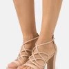 Buy 🌟 Anna Field LEATHER - High Heeled Sandals - Beige ✔️