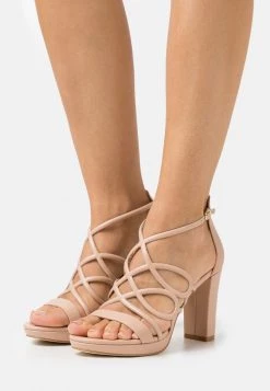 Buy 🌟 Anna Field LEATHER - High Heeled Sandals - Beige ✔️