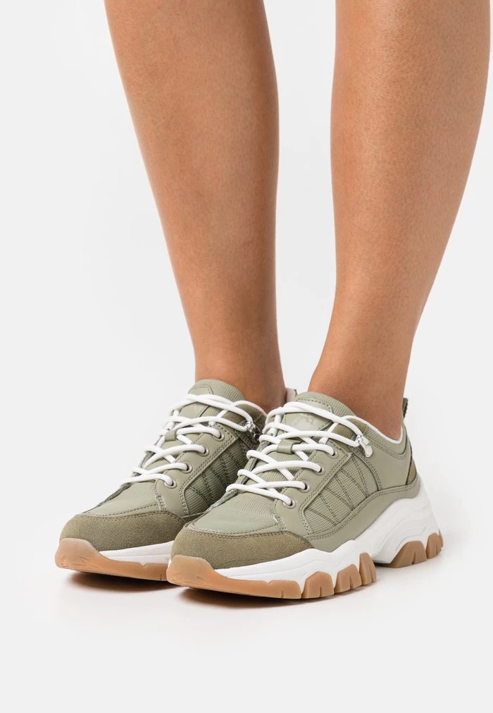 Budget ✔️ Anna Field LEATHER - Trainers - Light Green ✨ 1 Budget ✔️ Anna Field LEATHER - Trainers - Light Green ✨