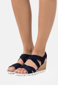 Hot Sale ❤️ Anna Field LEATHER - Wedge Sandals - Blue ❤️