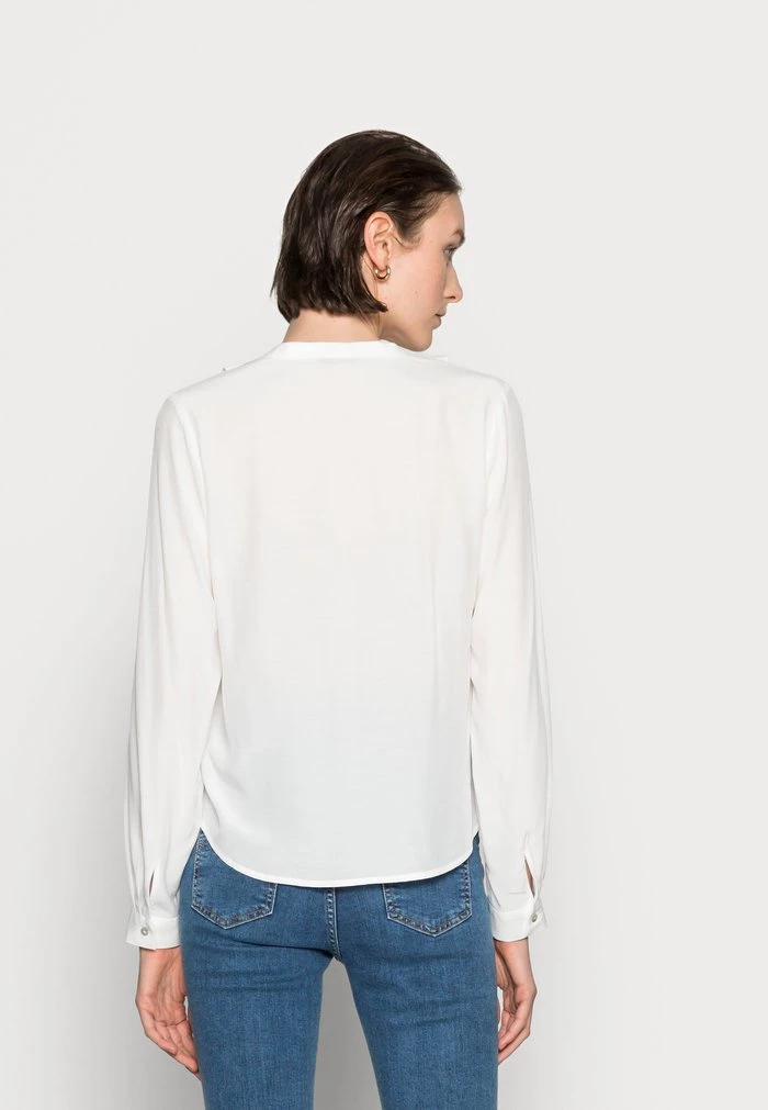 Outlet 😉 Anna Field BLOUSE WITH FRONTAL VOLANT - Blouse - Off-white ✔️ 3 Outlet 😉 Anna Field BLOUSE WITH FRONTAL VOLANT - Blouse - Off-white ✔️ - Image 3