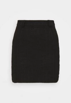 New 🎉 Anna Field Mini Skirt With Belt Loop - Pencil Skirt - Black 🤩