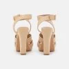 Outlet ❤️ Anna Field High Heeled Sandals - Beige ✨ -My Luxe Wardrobe Sales Store bdf92444a2df47ee9b49b1d44d56a9ba