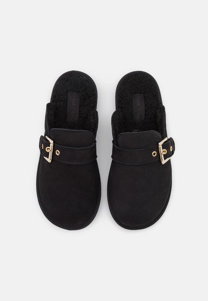 Buy π Anna Field LEATHER - Slippers - Black β 6 Buy π Anna Field LEATHER - Slippers - Black β - Image 6