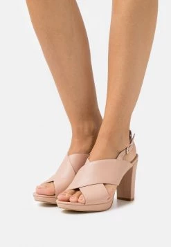 Top 10 🎁 Anna Field LEATHER - High Heeled Sandals - Light Pink ❤️