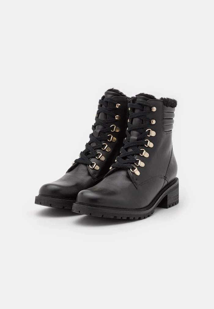 Outlet β Anna Field LEATHER - Lace-up Ankle Boots - Black π 3 Outlet β Anna Field LEATHER - Lace-up Ankle Boots - Black π - Image 3