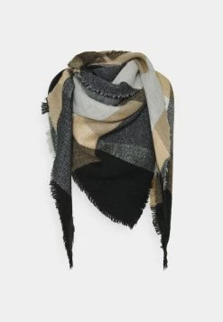Best Sale ⌛ Anna Field Foulard - Black/beige/off-white 😍