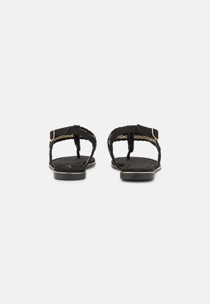 Best deal ❤️ Anna Field T-bar Sandals - Black/gold ❤️ 4 Best deal ❤️ Anna Field T-bar Sandals - Black/gold ❤️ - Image 4