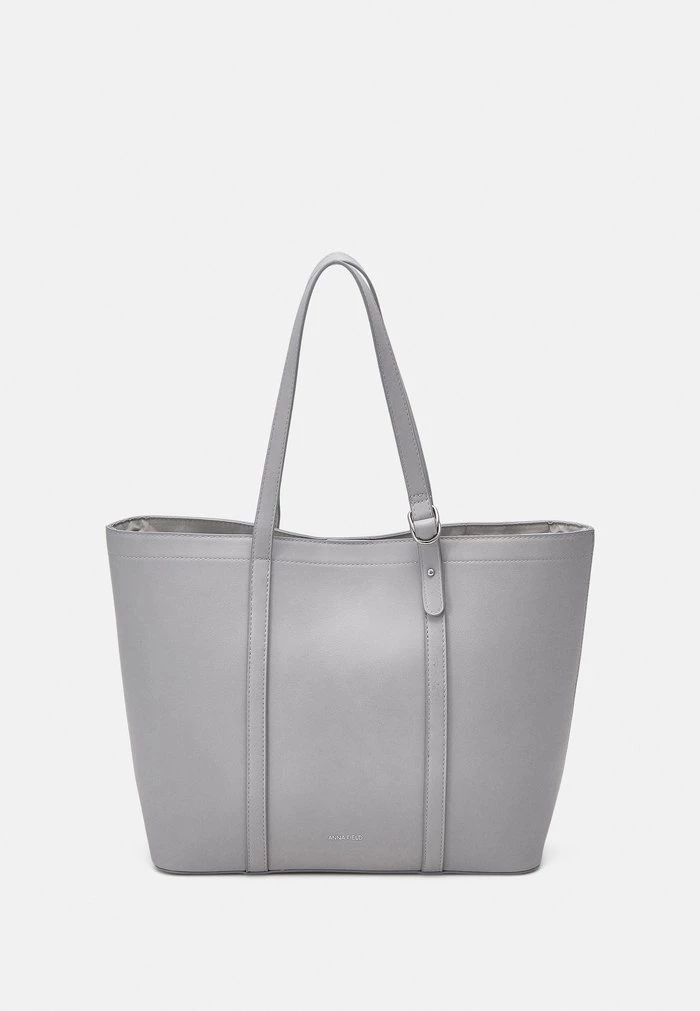 Brand new 👏 Anna Field Tote Bag - Light Grey ✨ 2 Brand new 👏 Anna Field Tote Bag - Light Grey ✨ - Image 2