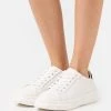 Buy 🛒 Anna Field LEATHER - Trainers - White/black ❤️