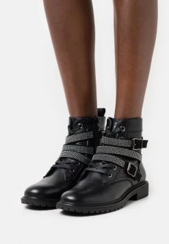 Outlet 🧨 Anna Field Lace-up Ankle Boots - Black ⭐