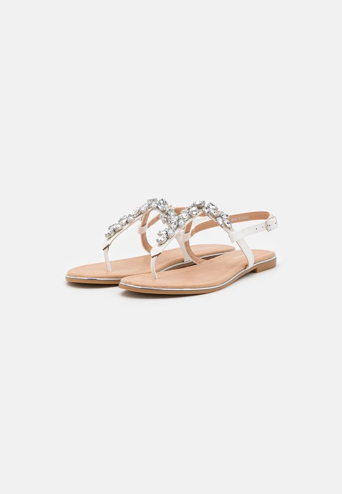 Flash Sale ⭐ Anna Field T-bar Sandals - White ✨ 3 Flash Sale ⭐ Anna Field T-bar Sandals - White ✨ - Image 3