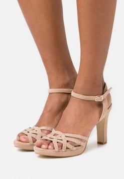 Wholesale 🎉 Anna Field LEATHER - High Heeled Sandals - Beige 🔥
