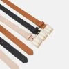 Cheapest 😀 Anna Field 3 PACK - Belt - Black/cognac/pink 👏 -My Luxe Wardrobe Sales Store c9c0fd8778204b3690c697a096d97e23