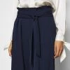 Brand new ❤️ Anna Field Wide Cropped Leg Trousers With Belt - Trousers - Dark Blue ✔️ -My Luxe Wardrobe Sales Store ca6acbe0b1e14330bbce054720f38a1f