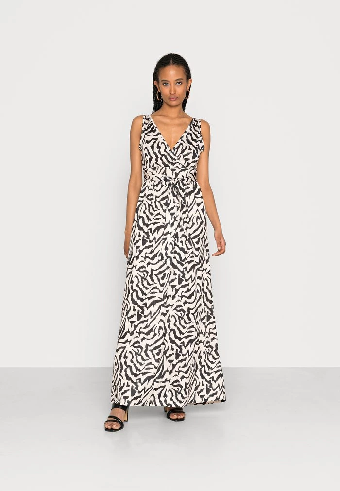 Best deal 👏 Anna Field Maxi Dress 👍 - Beige/black ⭐ 1 Best deal 👏 Anna Field Maxi Dress 👍 - Beige/black ⭐