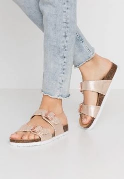 Coupon 🌟 Anna Field Slippers - Rose Gold 🛒