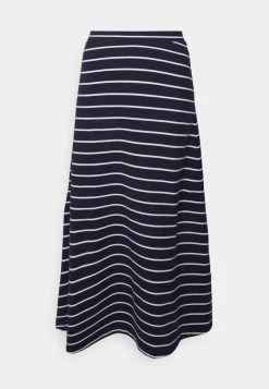 Best Pirce ✔️ Anna Field A-line Skirt - Dark Blue/white 💯