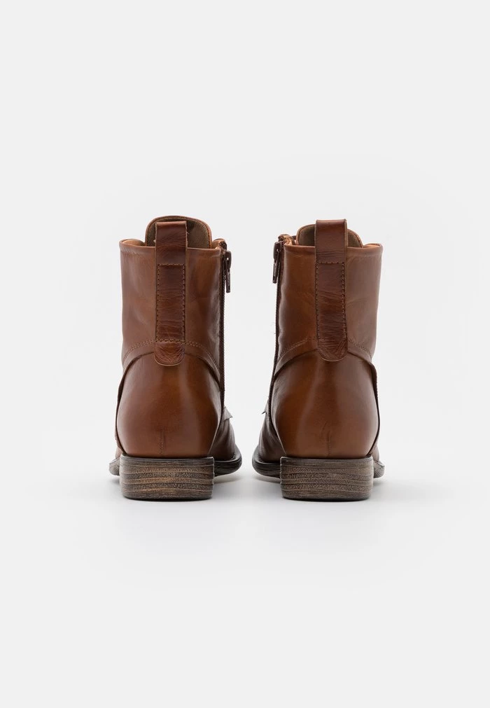 Discount π― Anna Field LEATHER - Lace-up Ankle Boots - Cognac π 4 Discount π― Anna Field LEATHER - Lace-up Ankle Boots - Cognac π - Image 4