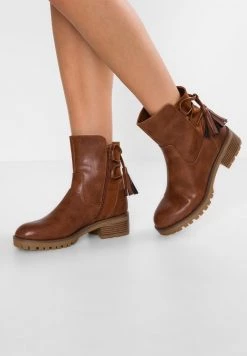 Best deal ⭐ Anna Field Lace-up Ankle Boots - Cognac 🛒