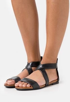 Brand new 🎁 Anna Field LEATHER - Sandals - Black 💯